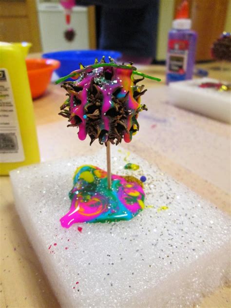Sticky Paints Small Hands Spiky Ball Sculptures