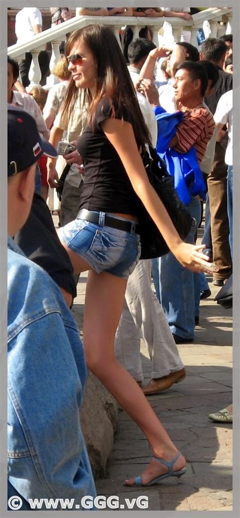 Skinny jeans are very hard and complicated while wearing. Skinny girl wearing micro jeans shorts | Girls, Girls ...