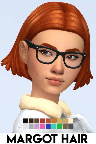 Sims 4 Hairs Imvikai Margot Hair