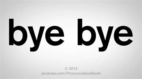 Lyrics bye bye by 7!! How to Say Bye Bye - YouTube