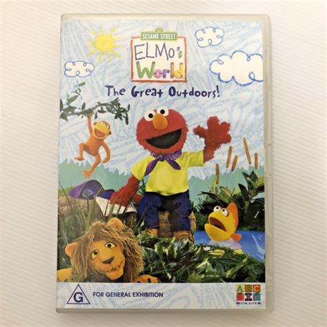 Sesame Street Elmos World The Great Outdoors Dvd 2000 For Sale