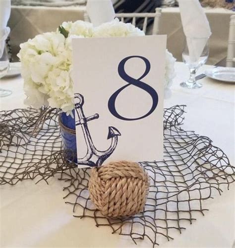 31 Beautiful And Chic Nautical Wedding Centerpieces Weddingomania