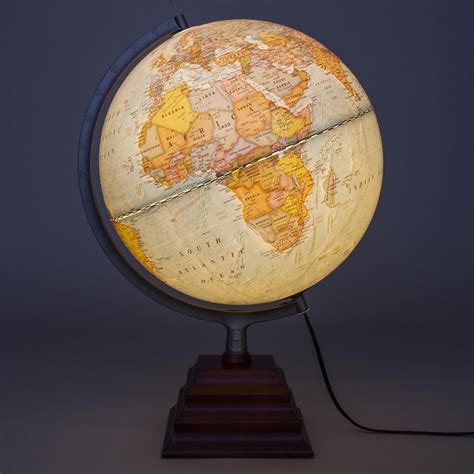Waypoint Geographic Pacific Ii Illuminated 12 In Desktop Globe Blue