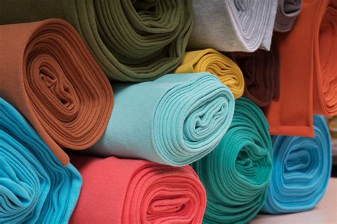 Rolls Of Knitted Fabric In Assortment Pine Crest Fabrics