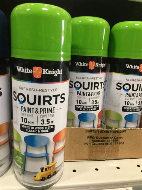 White Knight Squirts Bright Green 310gm Wynn Fraser