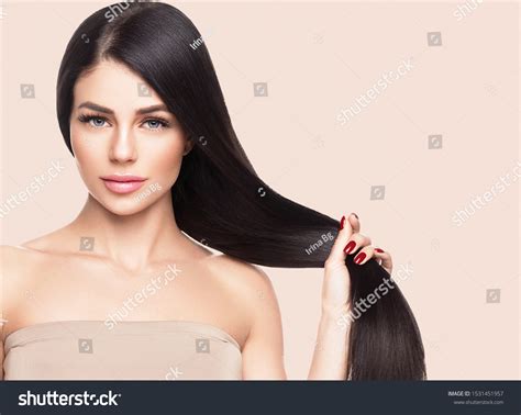 Beauty Woman Healthy Skin Hair Close Stock Photo 1531451957 Shutterstock