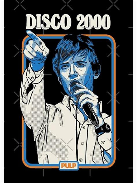 Pulp Disco 2000 Poster By Etchedclothing Redbubble
