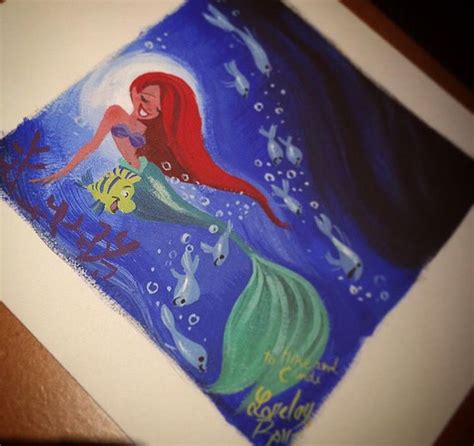 Ariel And Flounder Concept Art By Lorelaybove Ariel The Little Mermaid
