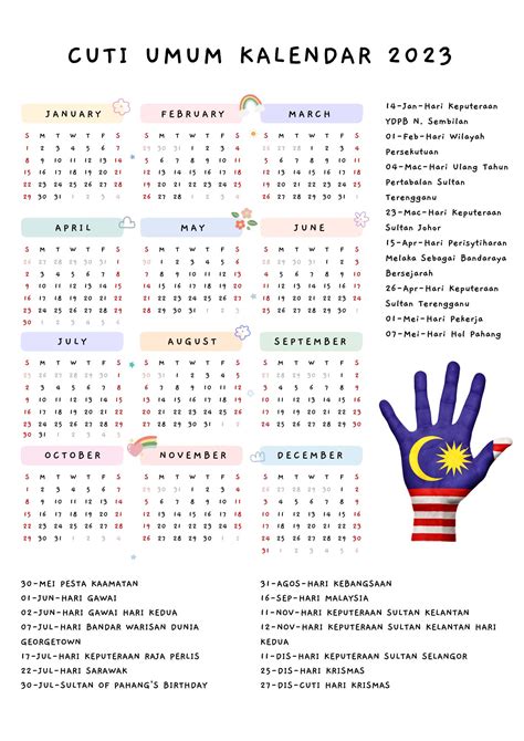 Kalendar Kuda Senarai Cuti Umum And Cuti Perayaan Malaysia Images And Photos Finder