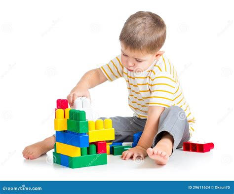 Kid Boy Playing Stock Photo Image Of Baby Toddler Caucasian 29611624