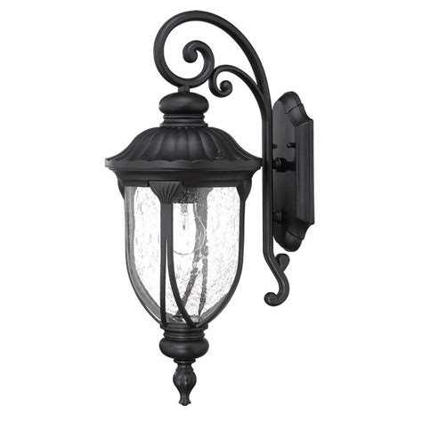 Acclaim Lighting Laurens Collection 1 Light Matte Black Outdoor Wall