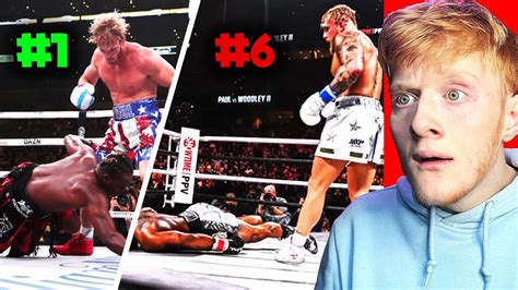 Best Youtuber Boxing Knockouts Youtube