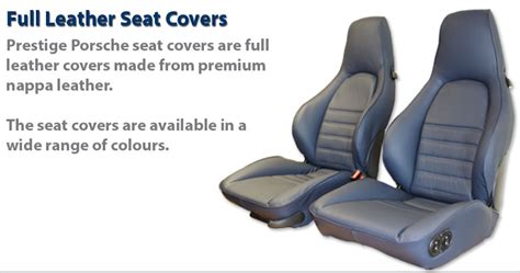 Porsche 911 Leather Seat Covers Velcromag