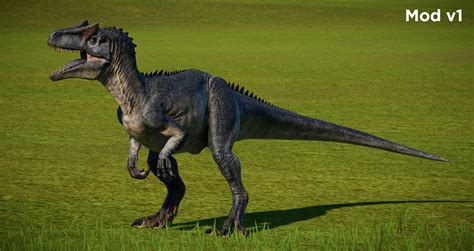 Improved Allosaurus At Jurassic World Evolution Nexus Mods And Community