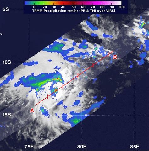 Sa Weather And Disaster Observation Service Tropical Storm 03s