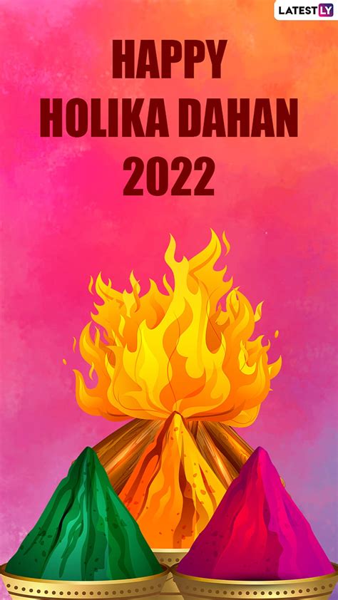 Happy Holika Dahan 2022 Celebrate Choti Holi With Messages And