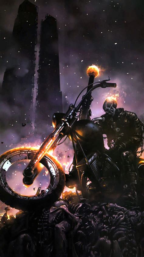 Ghost Rider 3d Wallpapers Mobile Wallpaper Cave