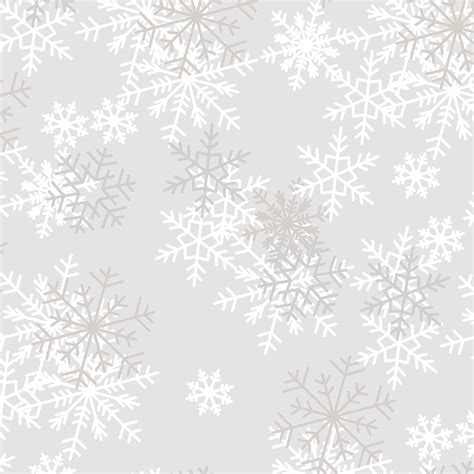 Light Grey Snowflakes 108in Wide Back By Whistler Studios