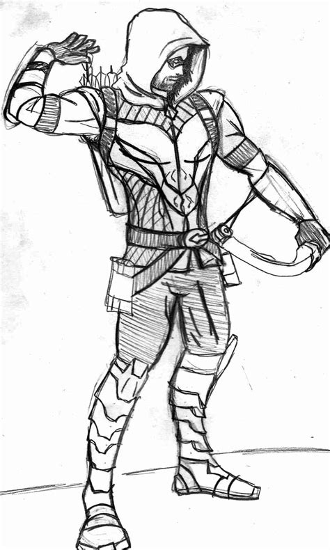 Green Arrow Coloring Pages At Getdrawings Free Download