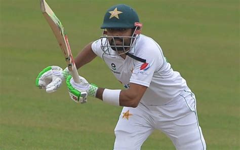 Twitter Reactions Babar Azam Shines As Bad Light Interrupts Day 1 Of
