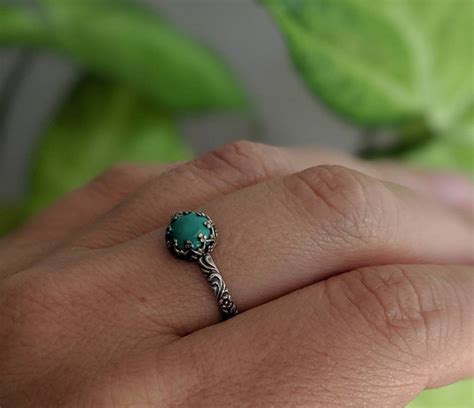 Turquoise Ring December Birthstone Jewelry Custom Created In Etsy