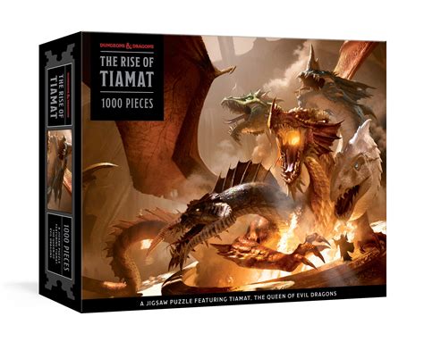 The Rise Of Tiamat Dragon Puzzle Dungeons And Dragons By Official