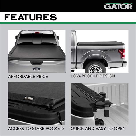 Gator Etx Soft Roll Up Truck Bed Tonneau Cover Pete Automotive