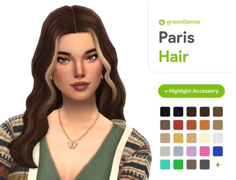 Top 48 Image The Sims 4 Hair Cc Vn