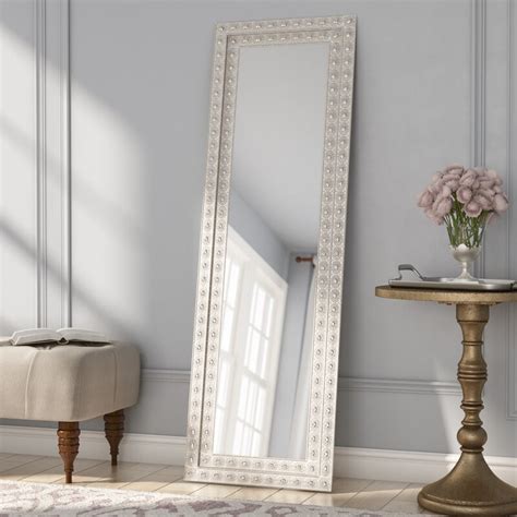 Full length, oval mirror free standing tilts to any angle. Willa Arlo Interiors Sveta Full Length Mirror & Reviews ...