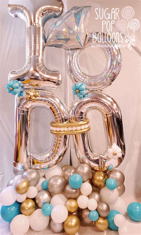 Beautiful Wedding Or Bridal Shower Balloon Decoration That Is Simple