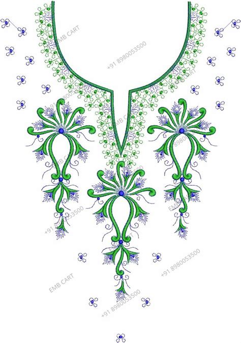 Arabic Neck Embroidery Designs In 2020 Embroidery Designs Embroidery
