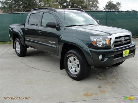 2009 Toyota Tacoma V6 Trd Double Cab 4x4 In Timberland Green Mica