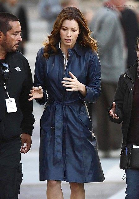 Jessica Biels The A Team In Jessica Biel The A Team Coat