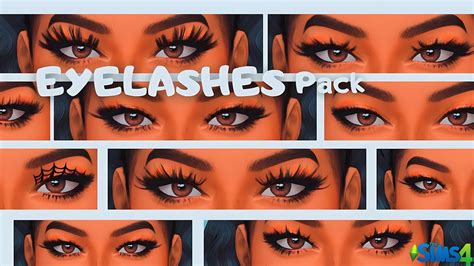 Eyelashes Cc Pack Pack De Cílios Para Download The Sims 4 Youtube