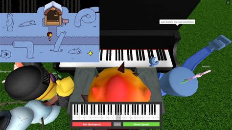 Undertale Ost Snowy Roblox Piano Calm Youtube