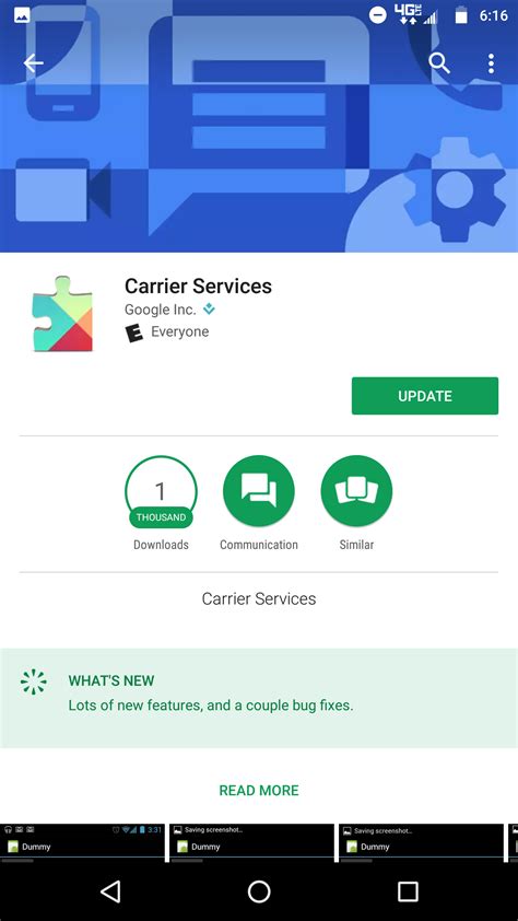 But, through the google play store description of the app, you can find that the app serves to help carriers provide mobile services using the newest networking capa. Google Carrier Services update rolling out to many Android ...