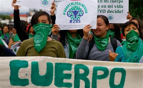 Activistas Pro Aborto Legal Activaron Con Marcha La “marea Verde” En