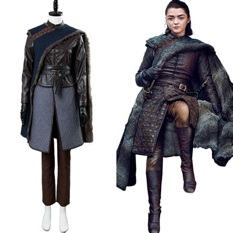 Game Of Thrones Costume Cosplay Arya Stark Costume Game Of Thrones