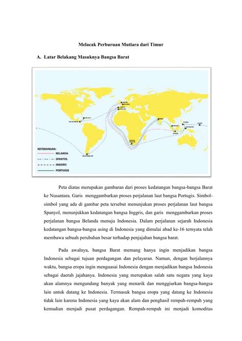 Types of sound variations in connected speech. Peta Indonesia: Peta Kedatangan Bangsa Eropa Ke Indonesia