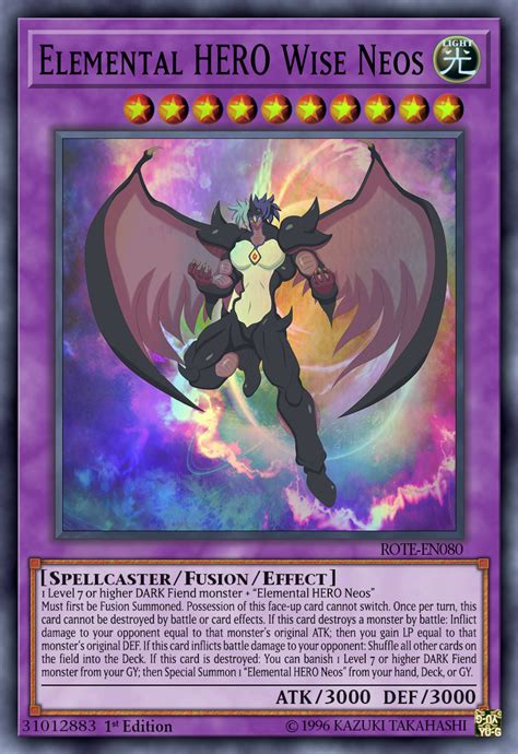 Want to discover art related to elemental_battlegrounds? Elemental HERO Wise Neos by ChaosTrevor on DeviantArt