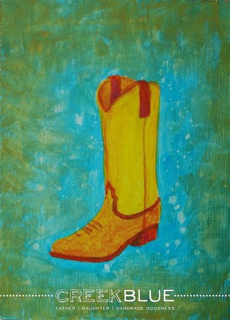 Get the best deals on painted cowboy boots and save up to 70% off at poshmark now! Original cowboy boot painting by CreekBlue on Etsy, $40.00 ...
