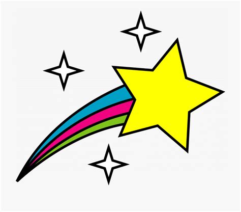 Download High Quality Shooting Star Clipart Glitter Transparent Png
