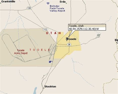 Tooele Utah Map 1