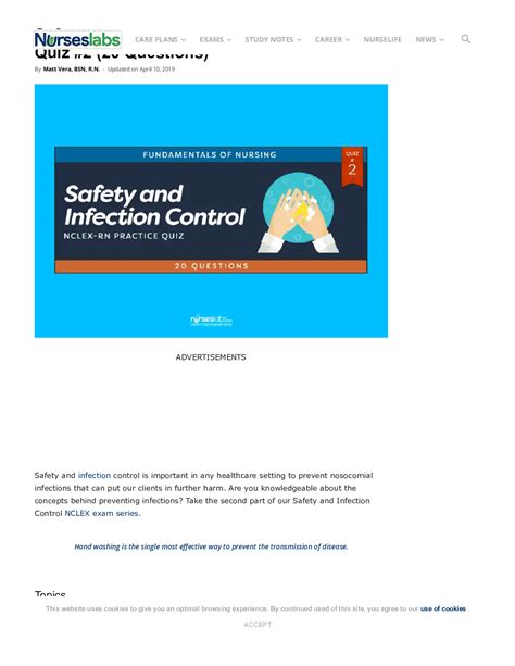 Nclex Safety And Infections Control Questions With Accurate Anwers Graded A Airborne