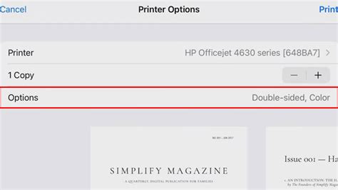 How To Change Printer Settings On Ipad Hp And Canon Printers