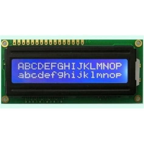 Lcd 1602 Display Alfanumérico 1602a