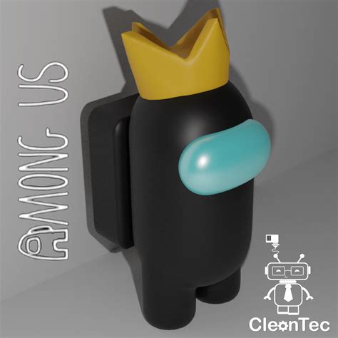 Download Stl File Among Us Crown • 3d Printing Template ・ Cults