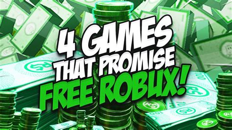 4 Roblox Games That Promise Free Robux Youtube