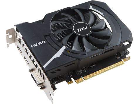 Msi Geforce Gtx 1050 Ti 4gb Aero Itx Oc