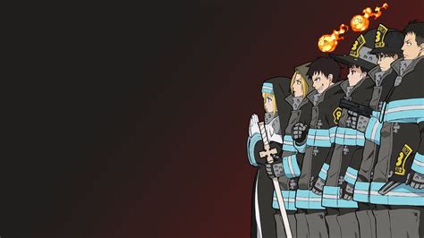 Fire Force 4k Amoled Wallpapers Wallpaper Cave